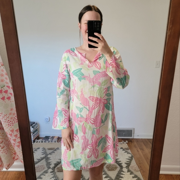 Lilly Pulitzer Other - Lilly Pulitzer Tropical Bird Swimsuit Coverup Small
